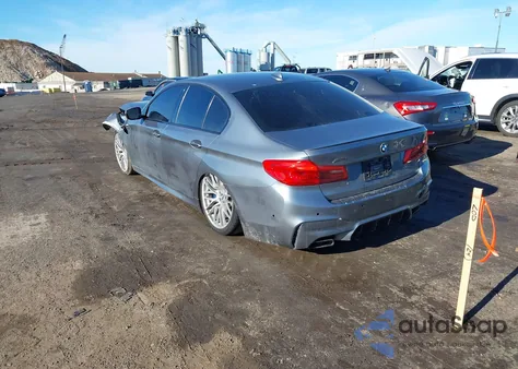 2017 BMW 540I xDrive from USA, damaged, VIN WBAJE7C30HG478665